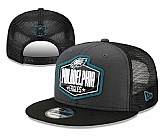 Philadelphia Eagles Team Logo Adjustable Hat YD (18),baseball caps,new era cap wholesale,wholesale hats